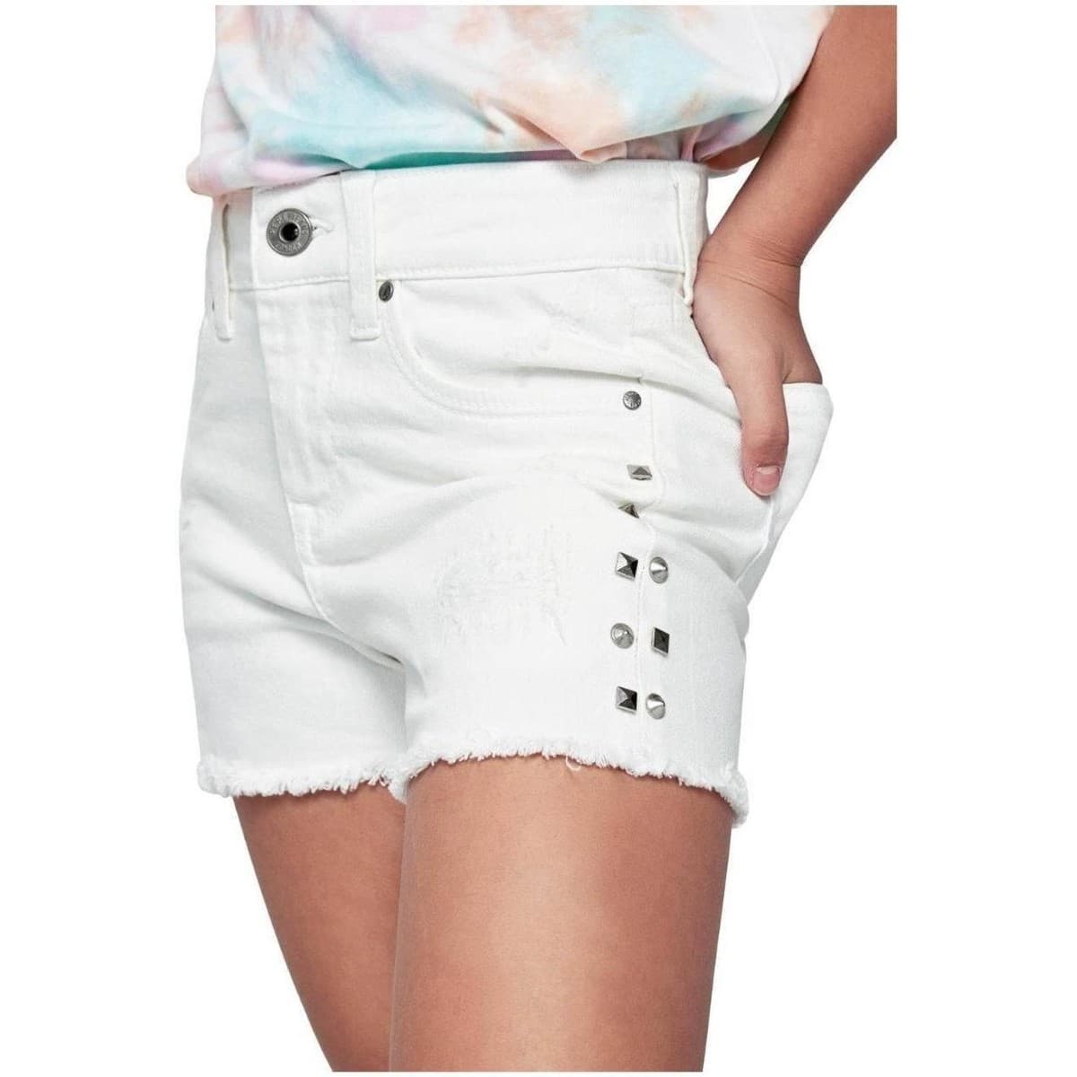 Girls' Shorts Pepe Jeans White
