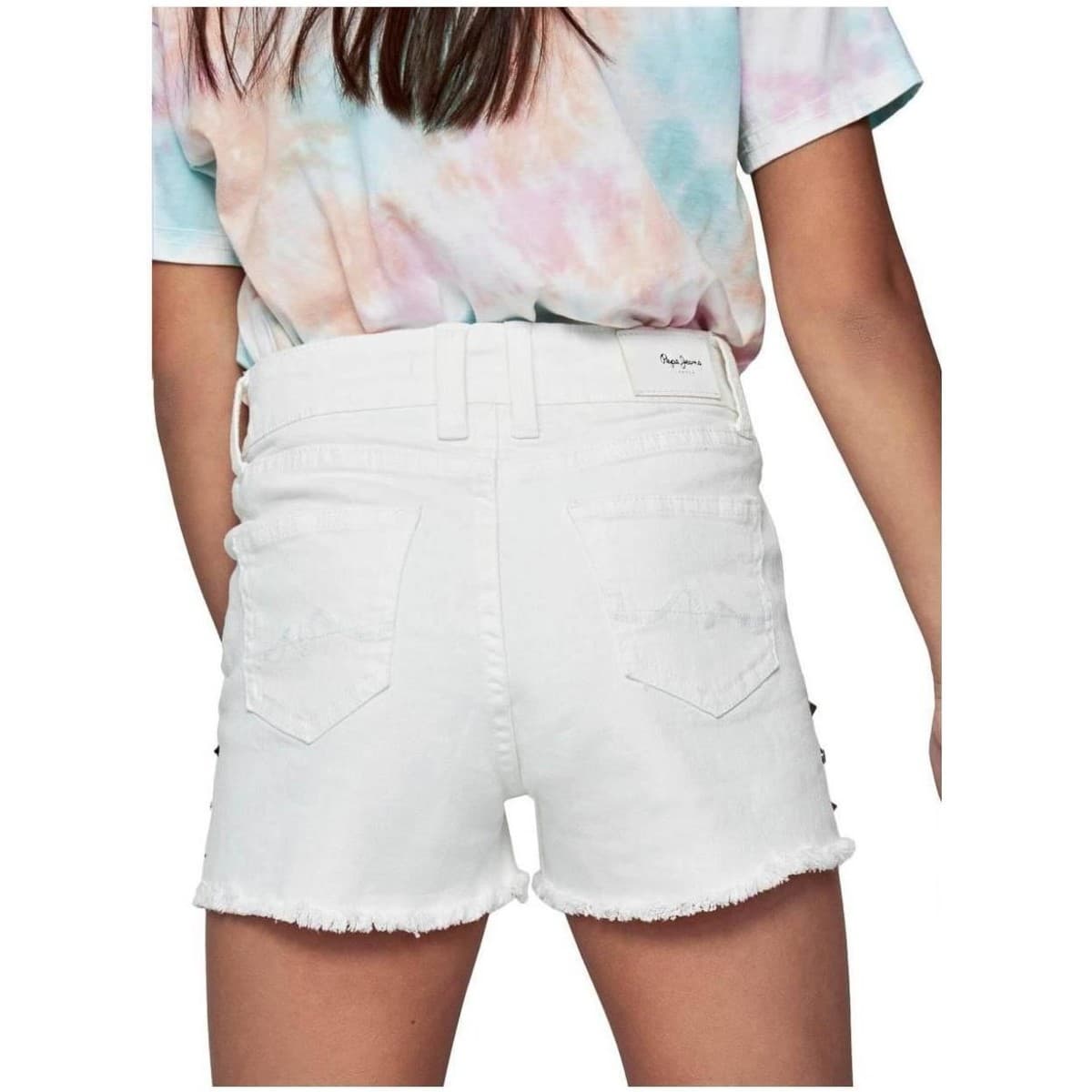 Girls' Shorts Pepe Jeans White
