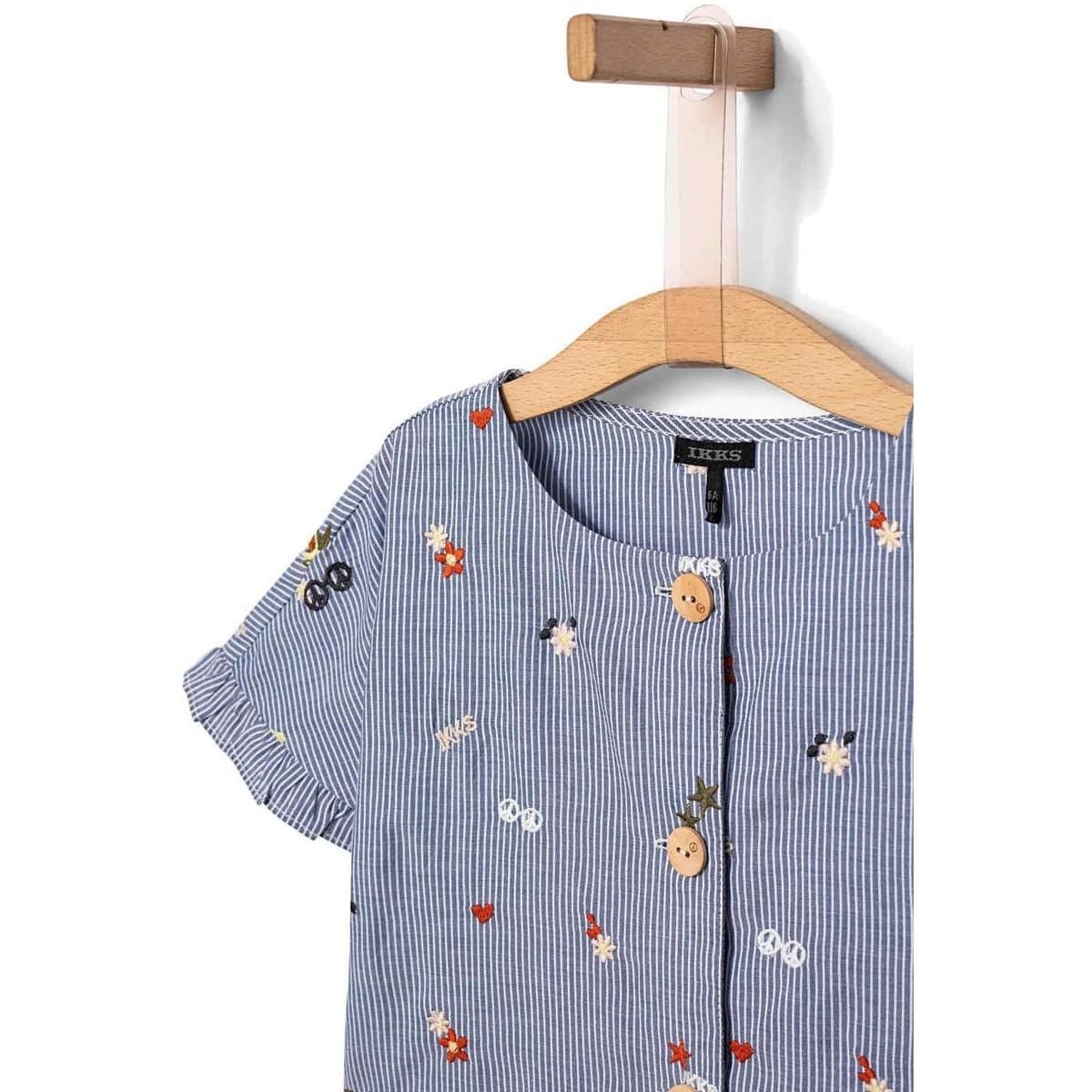 Girls' T-Shirts Ikks Blue