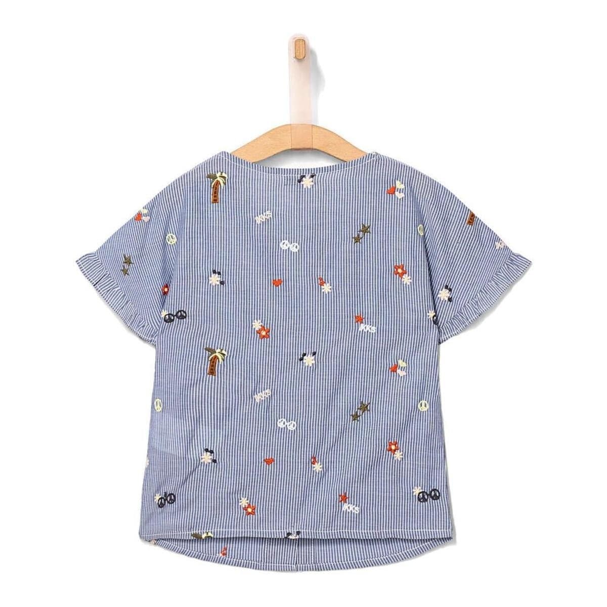 Girls' T-Shirts Ikks Blue