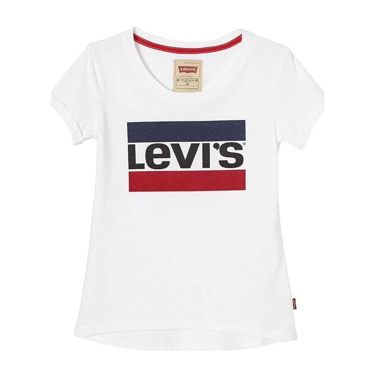 Girls' T-Shirts Levis White
