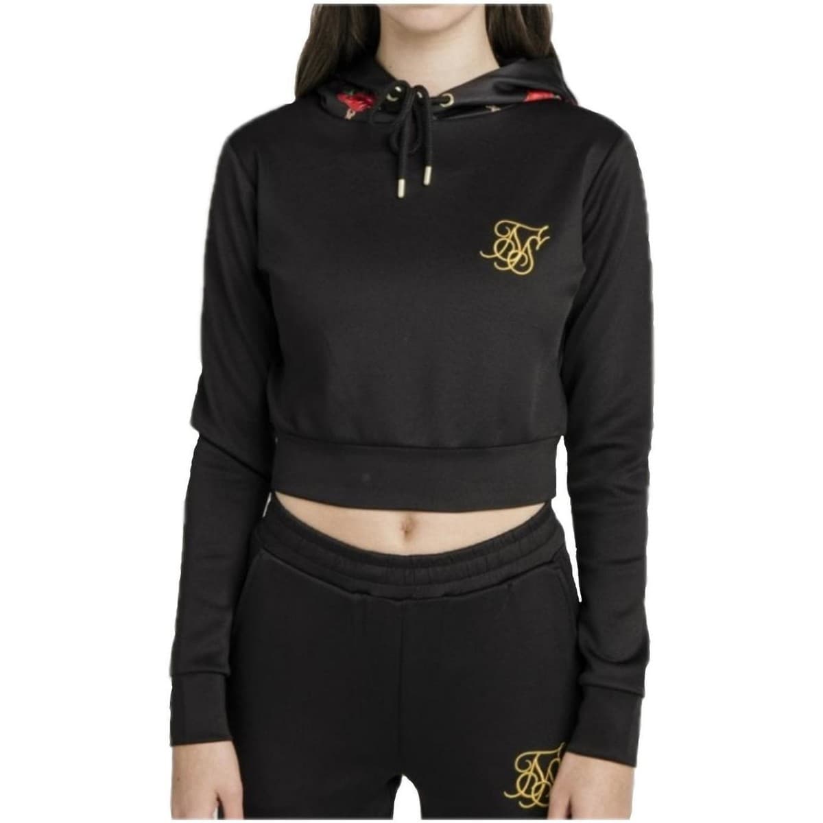 Women's Sets Siksilk Black