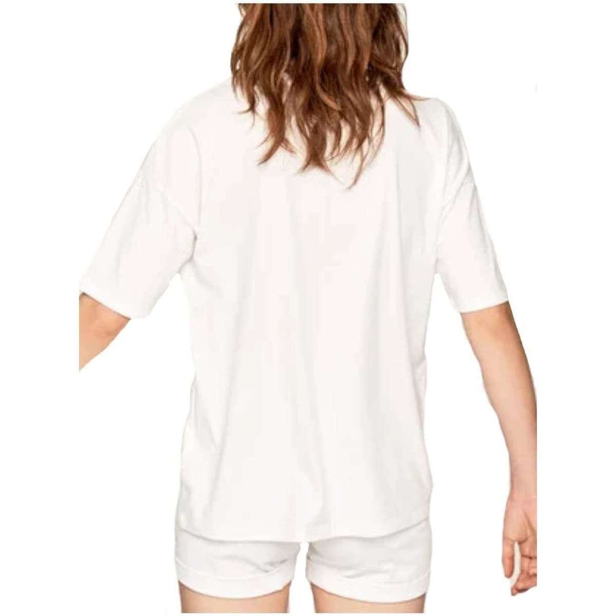 Women's T-Shirts Pepe Jeans White