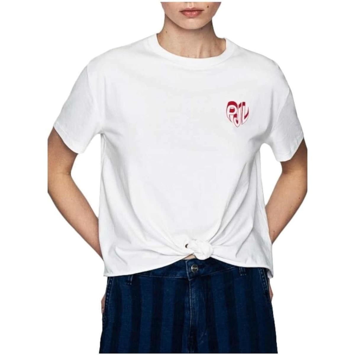 Women's T-Shirts Pepe Jeans White