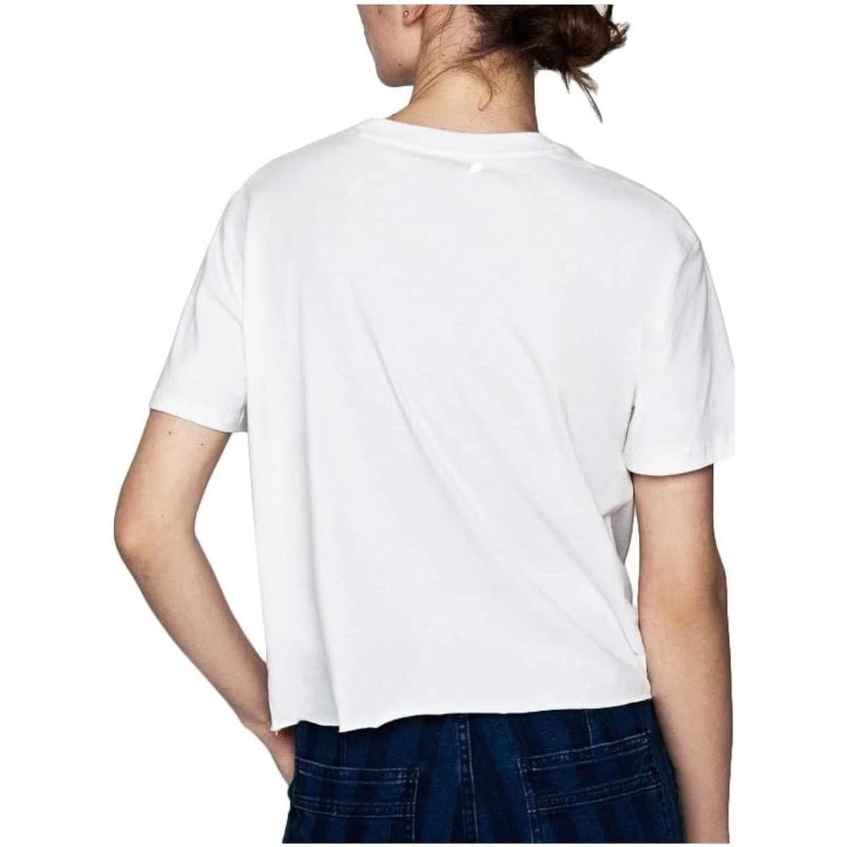 Women's T-Shirts Pepe Jeans White