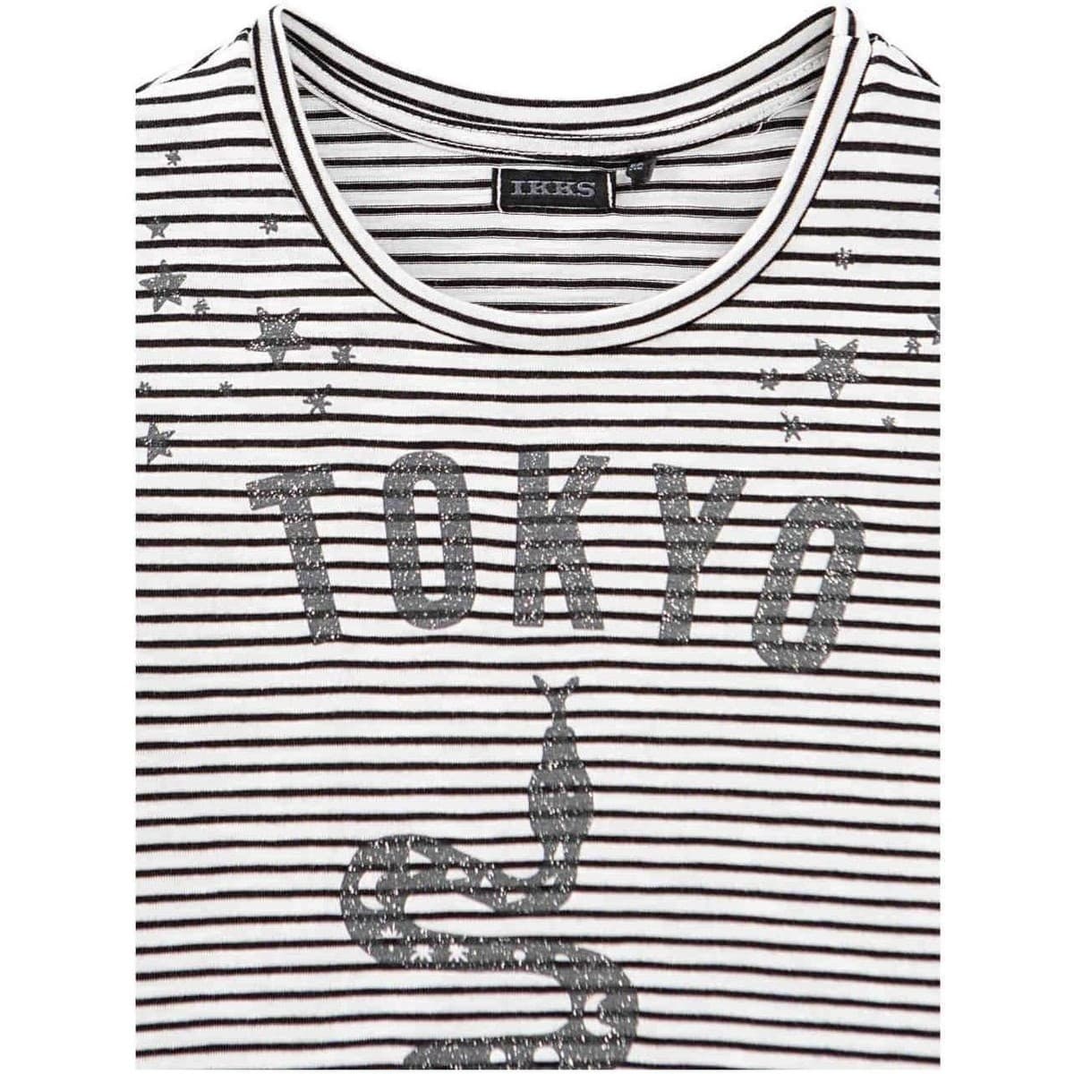 Girls' T-Shirts Ikks White