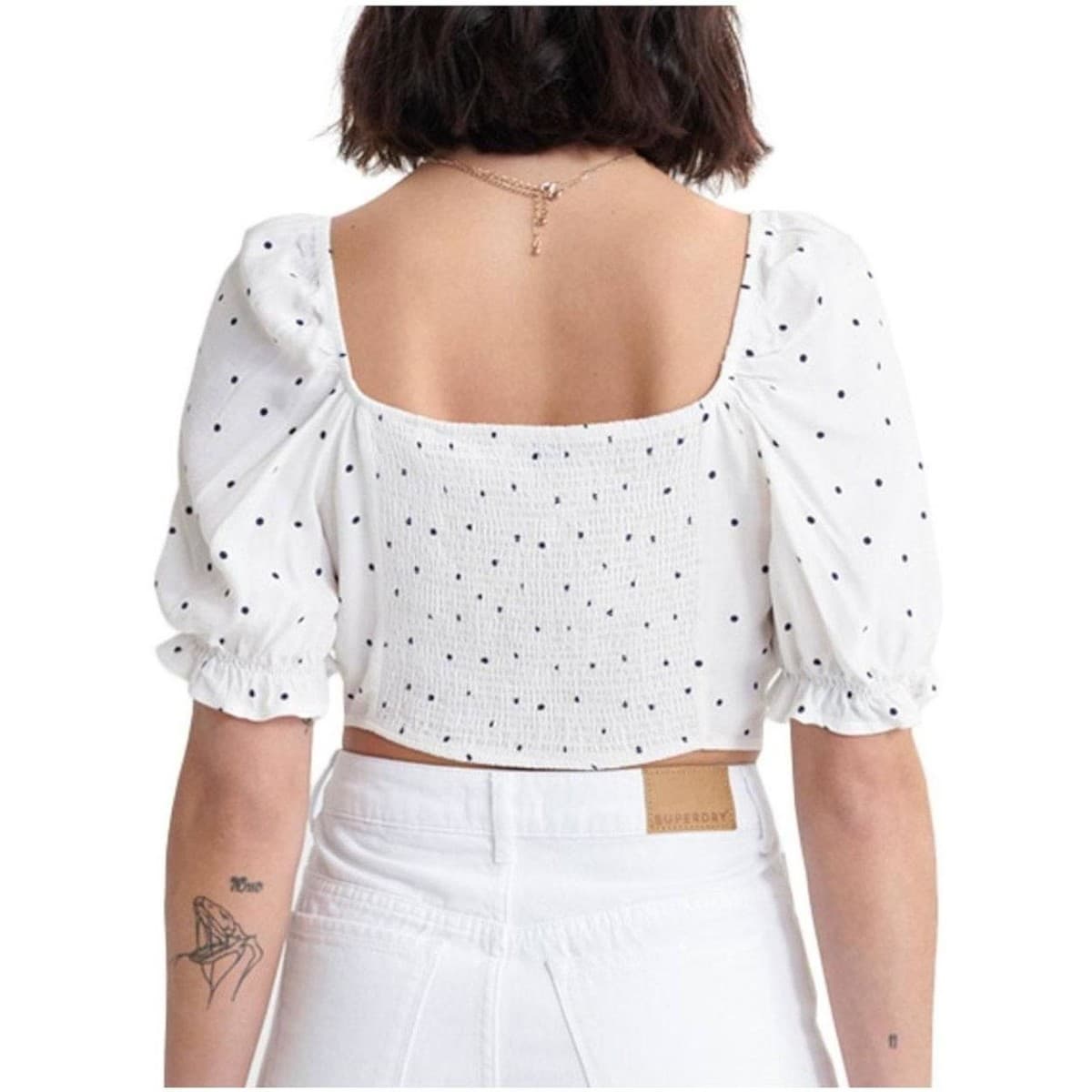 Women's T-Shirts Superdry White