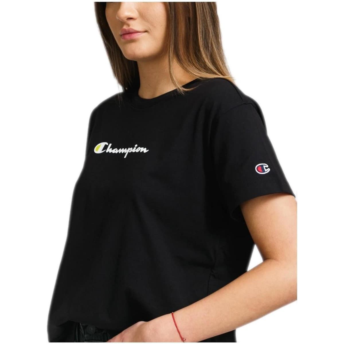 Women's T-Shirts Champion Black