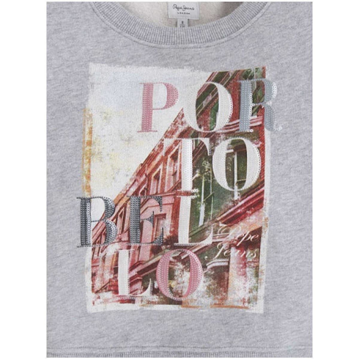 Girls' T-Shirts Pepe Jeans Gray