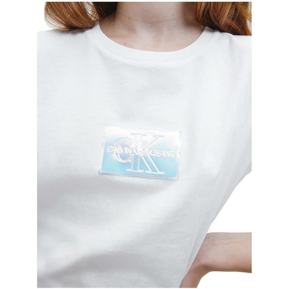 Girls' T-Shirts Calvin Klein White