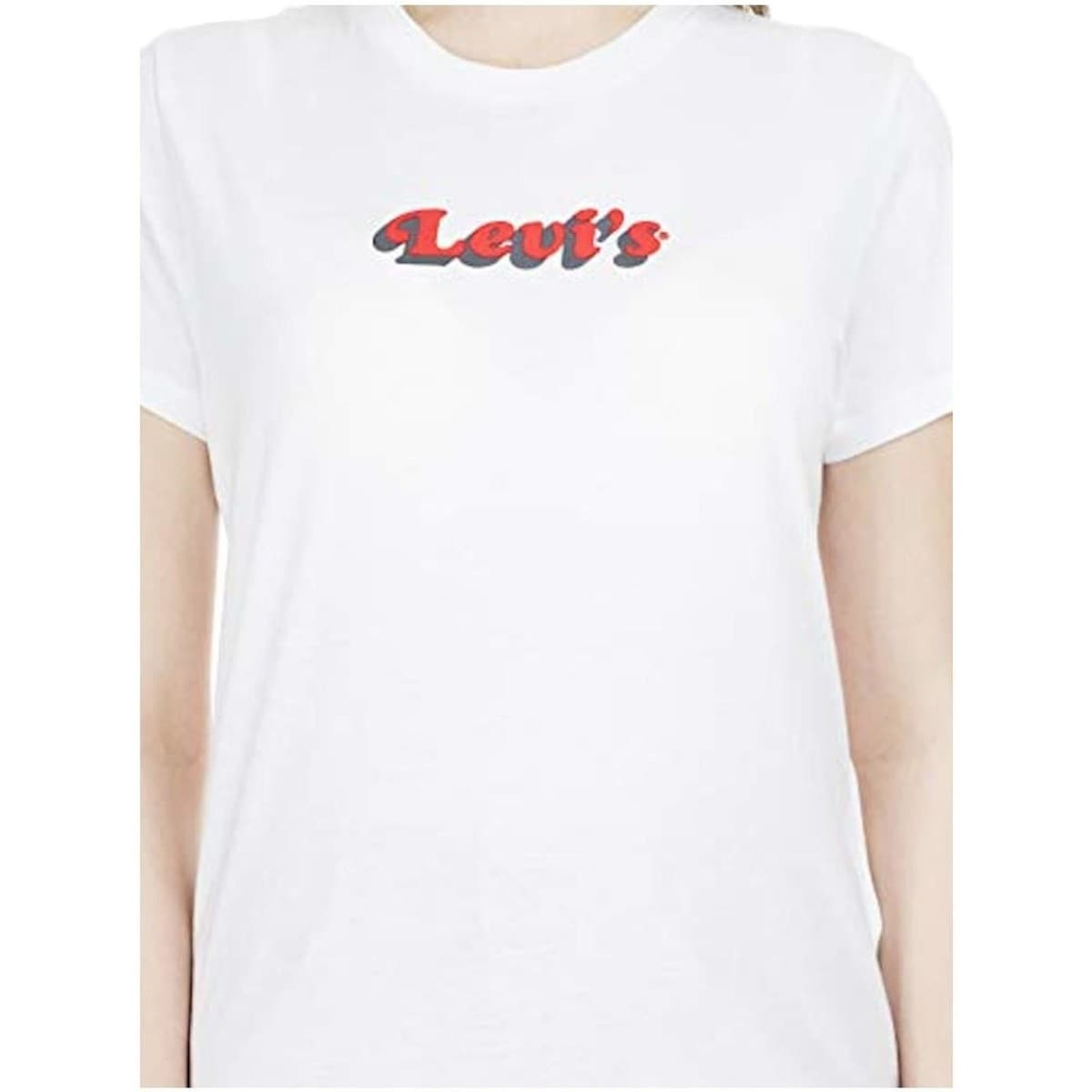 Women's T-Shirts Levis White