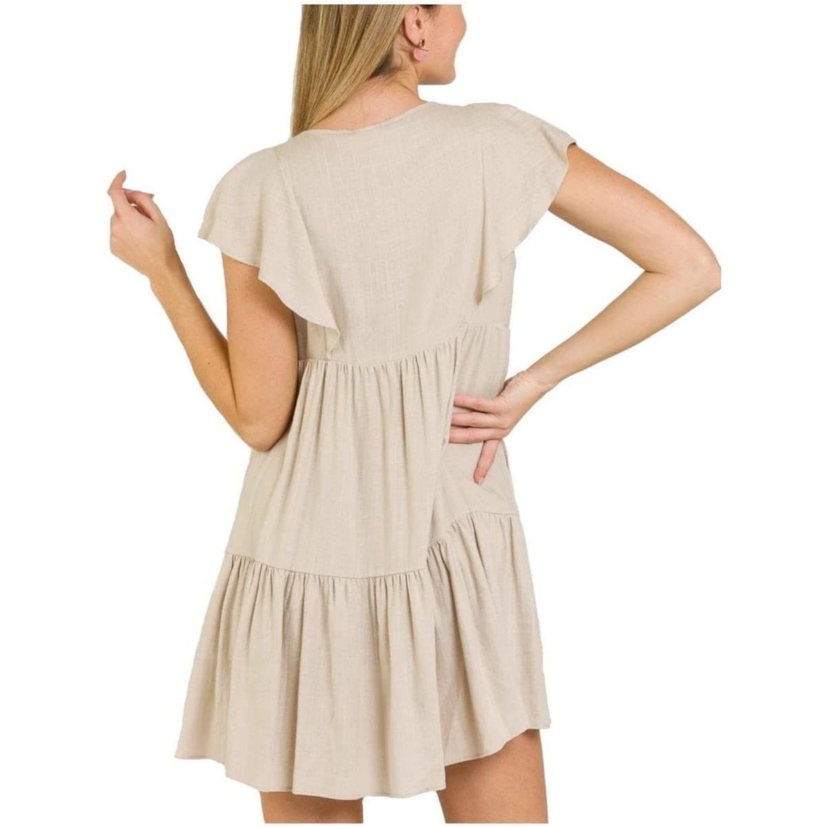 Women's Dresses Naf Naf Beige