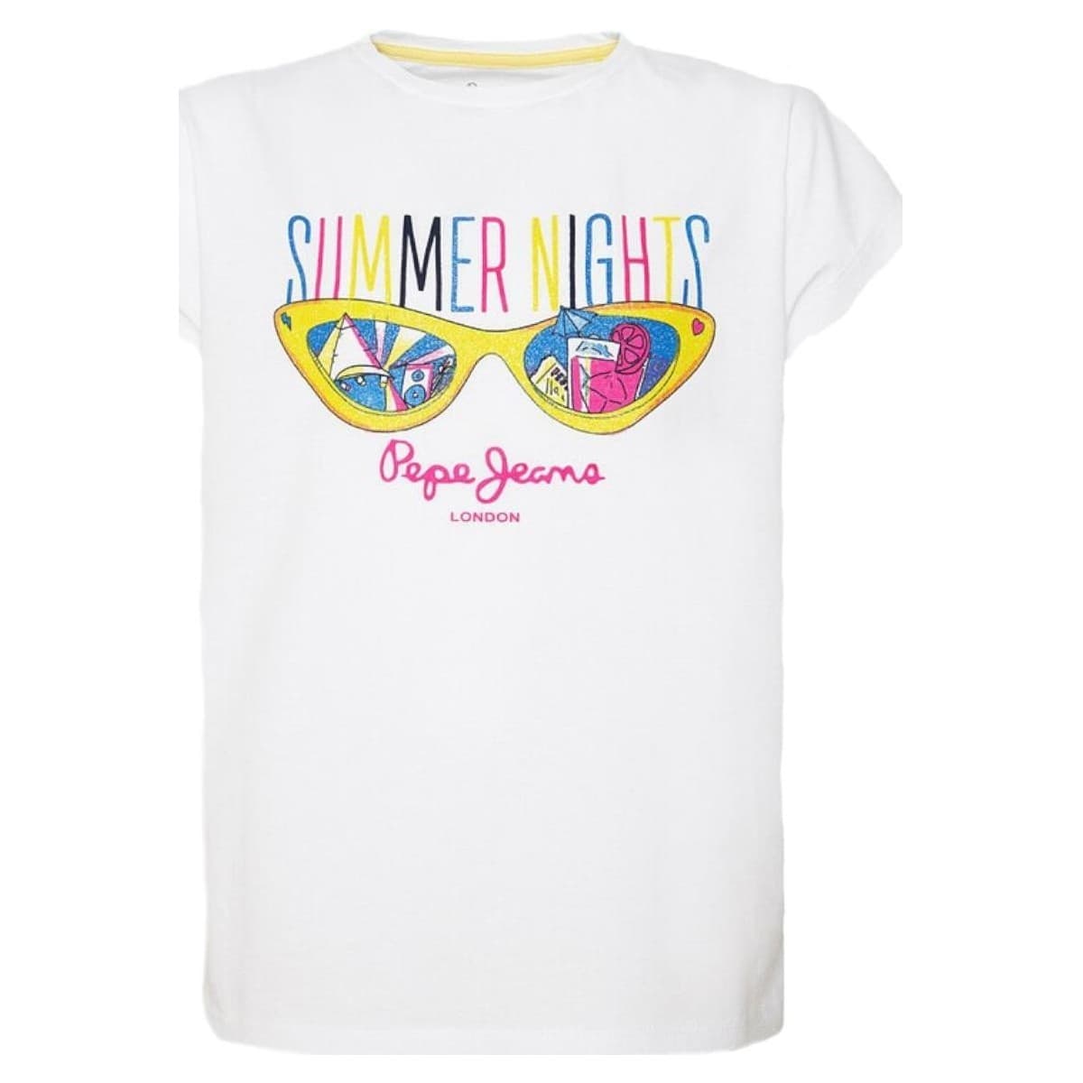 Girls' T-Shirts Pepe Jeans White