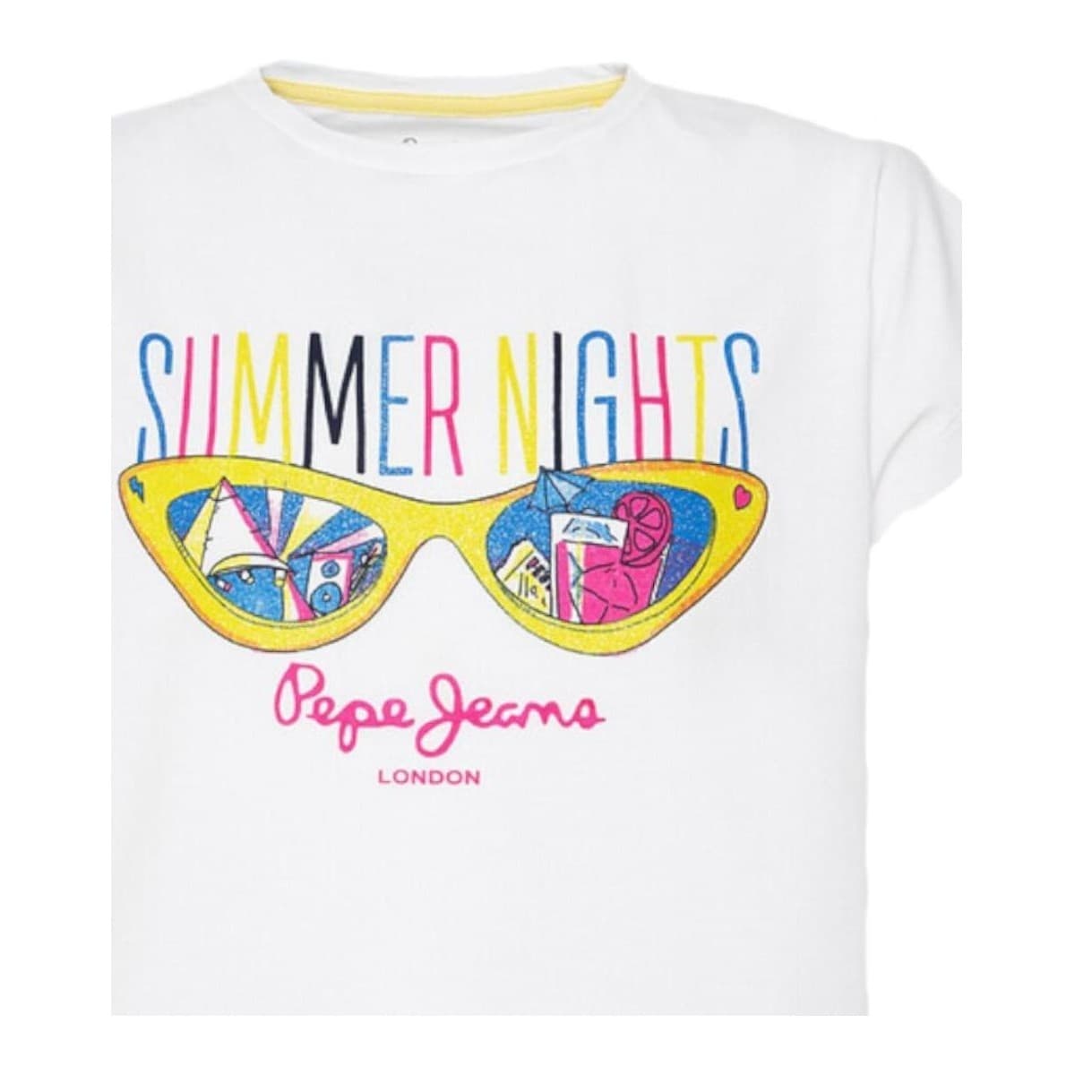 Girls' T-Shirts Pepe Jeans White
