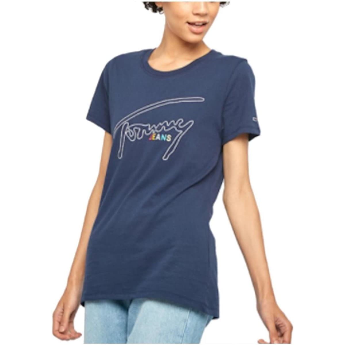 Women's T-Shirts Tommy Hilfiger Blue
