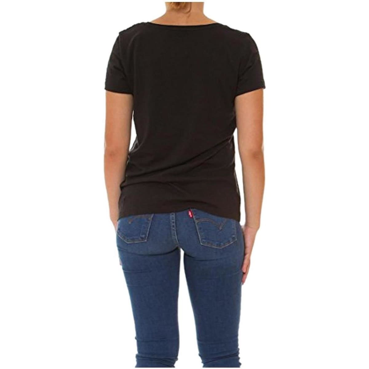 Women's T-Shirts Pepe Jeans Black