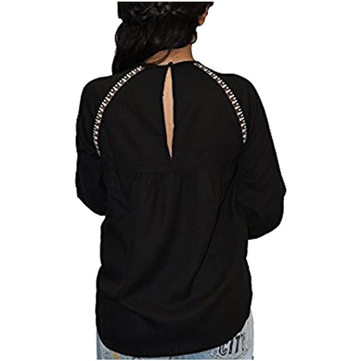 Women's T-Shirts Pepe Jeans Black