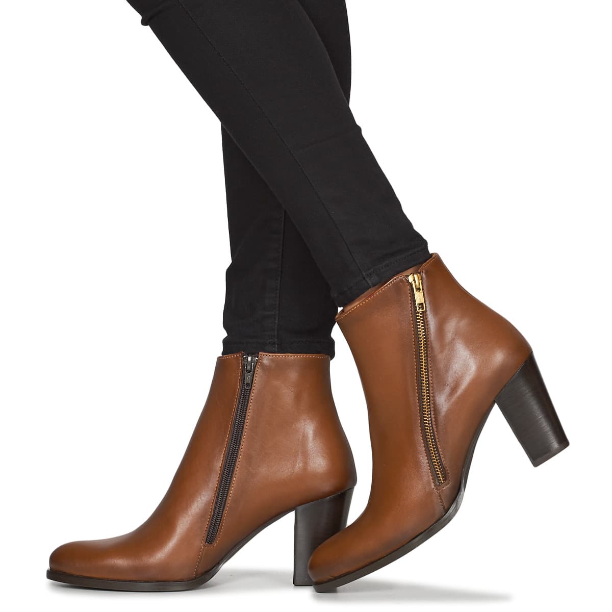 Women's Ankle Boots Fericelli Brown