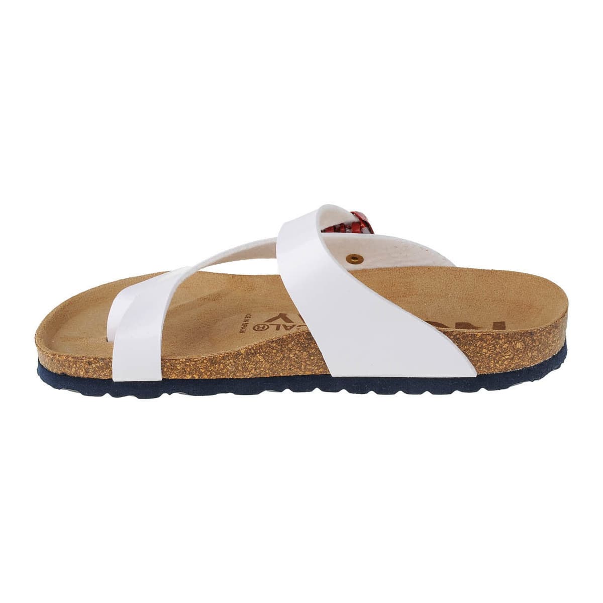 Women's Flip Flops Geographical Norway White