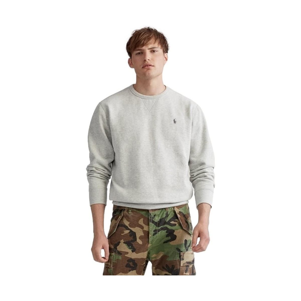 Men's Sports T-Shirts Polo Ralph Lauren Gray