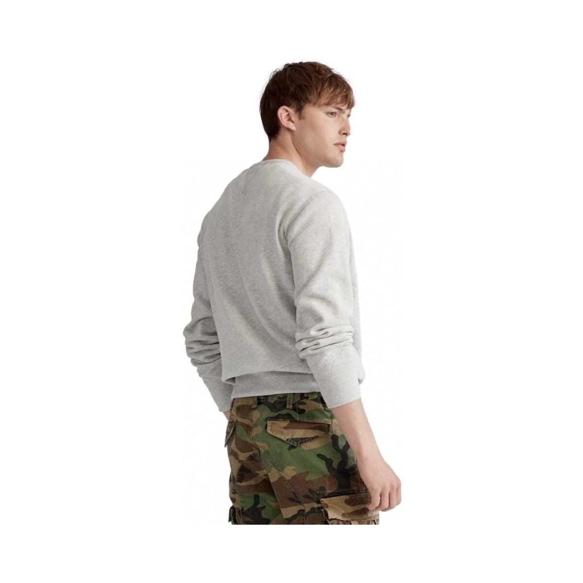 Men's Sports T-Shirts Polo Ralph Lauren Gray