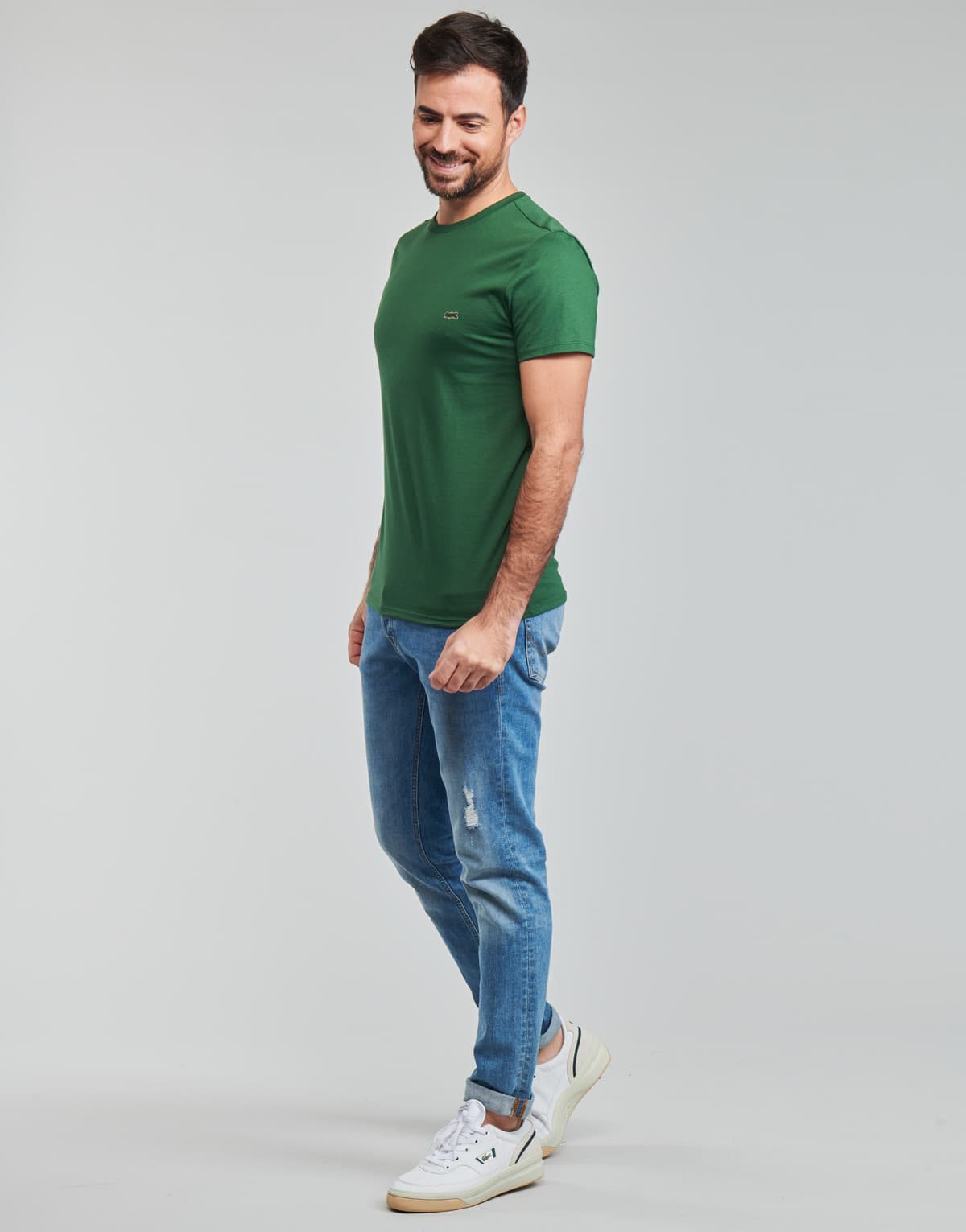 Men's T-Shirts Lacoste Green