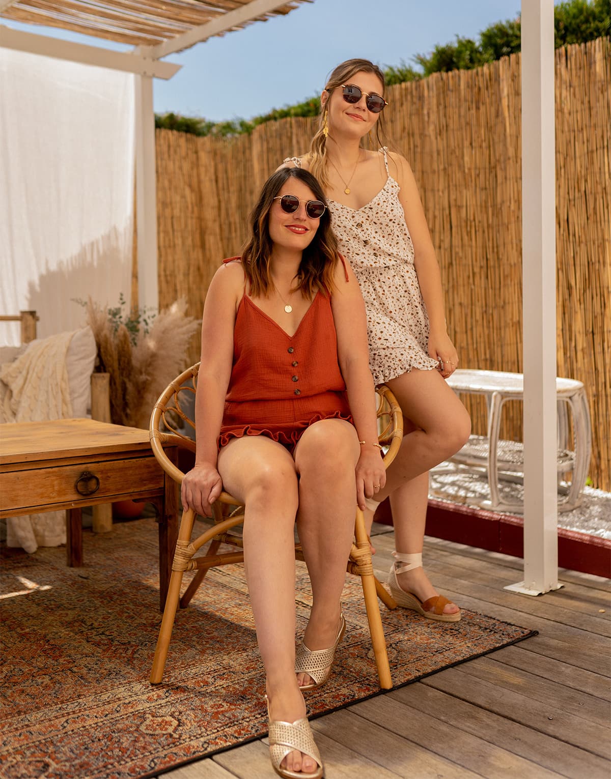 Women's Jumpsuits Céleste White