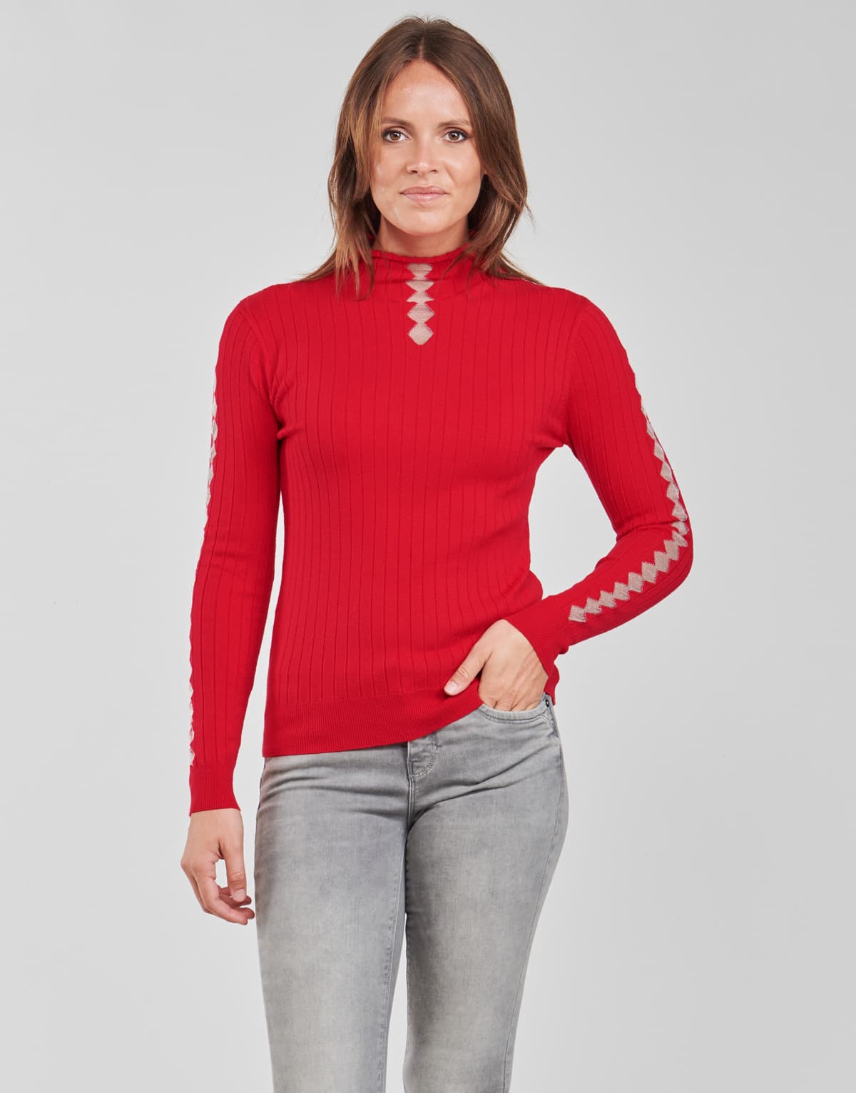 Women's Sweaters Moony Mood Red