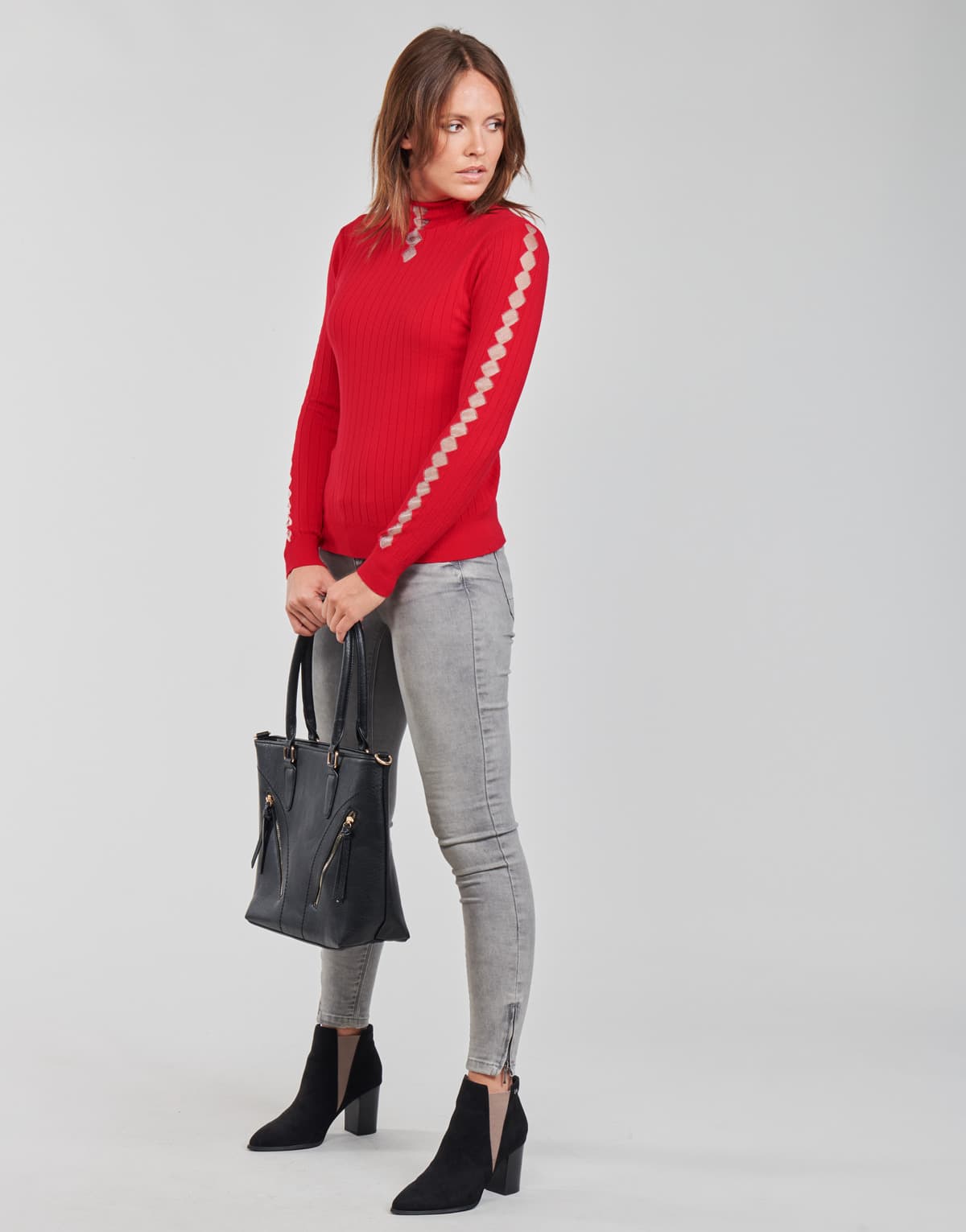 Women's Sweaters Moony Mood Red