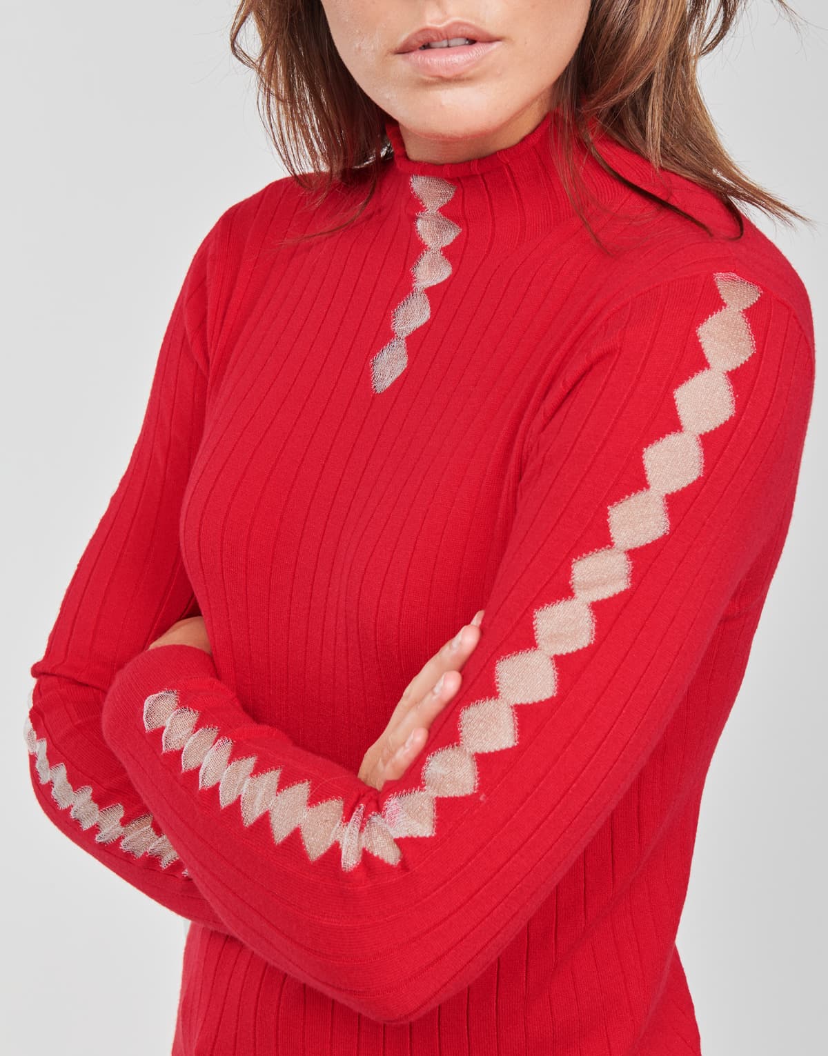 Women's Sweaters Moony Mood Red