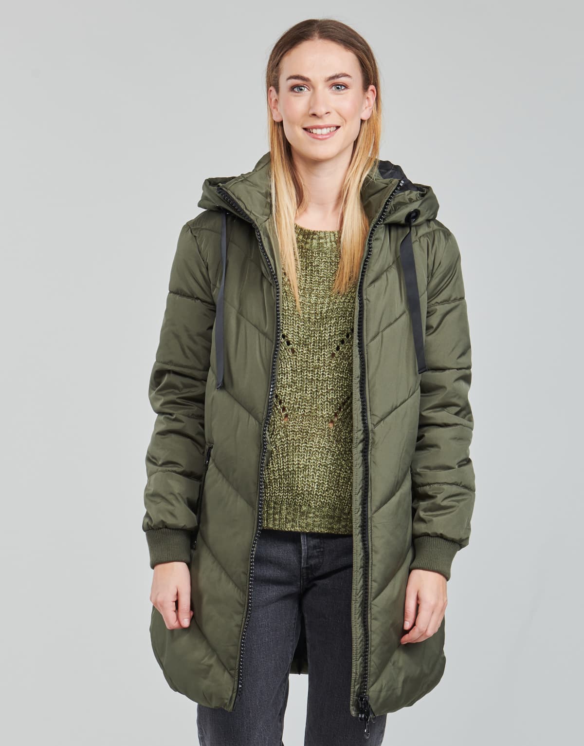 Women's Jackets JDY Khaki