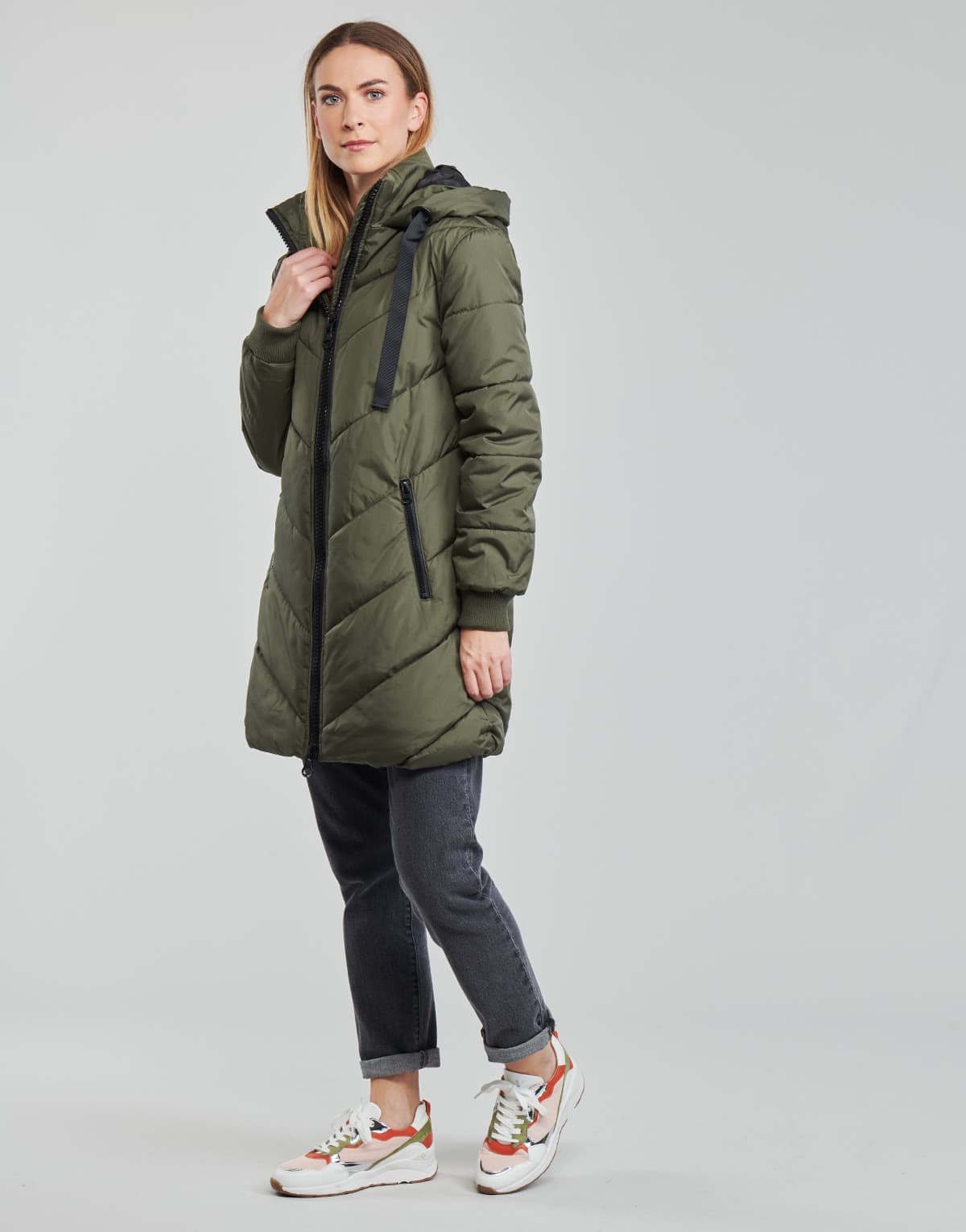 Women's Jackets JDY Khaki