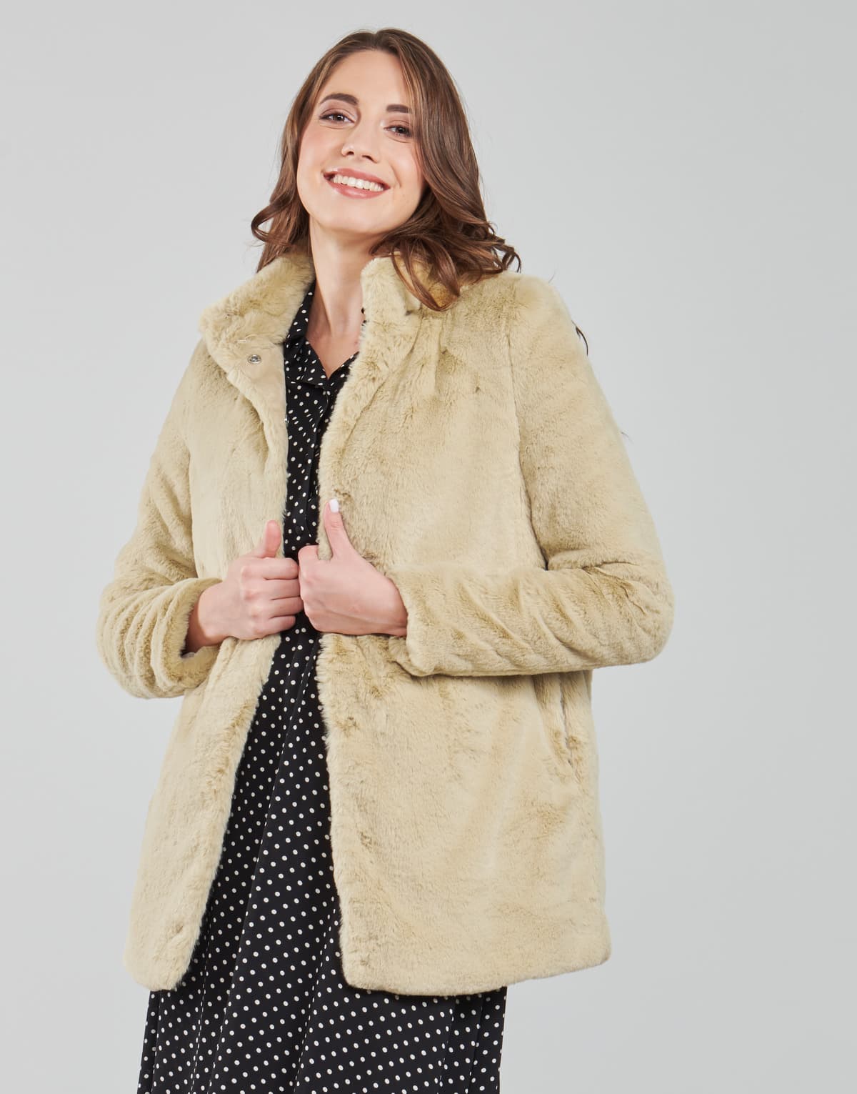 Women's Coats Vero Moda Beige