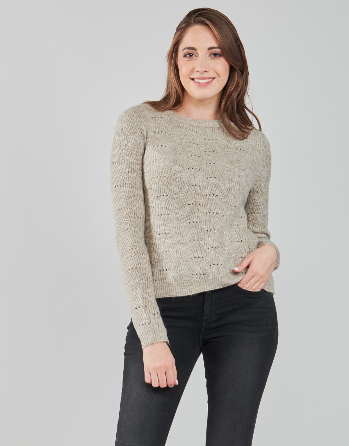 Women's Sweaters Only Beige