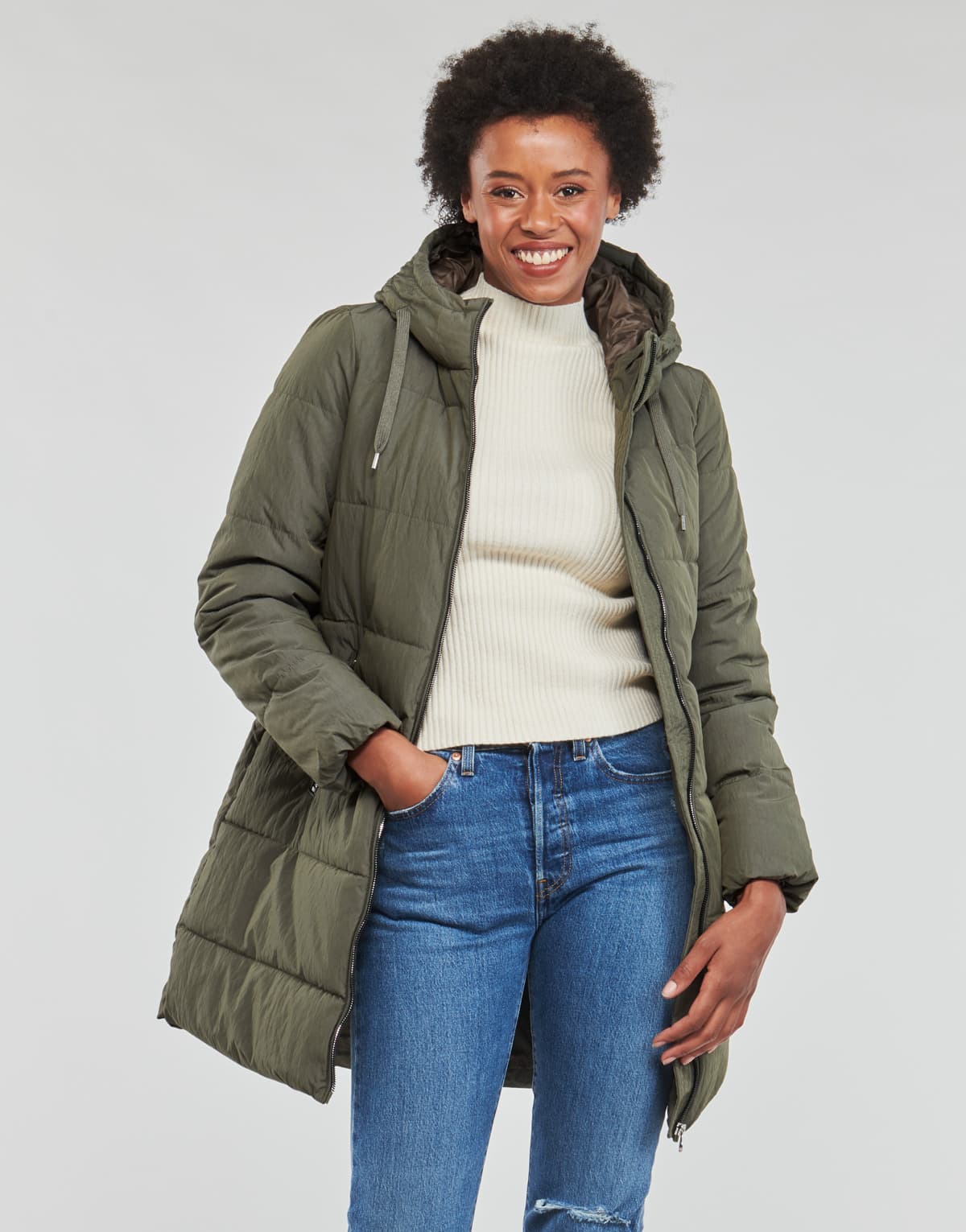 Women's Jackets Only Khaki