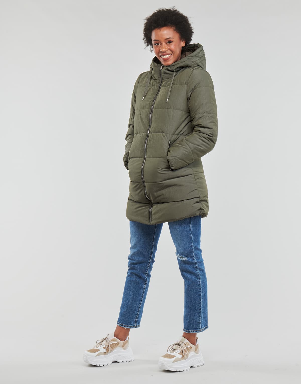 Women's Jackets Only Khaki