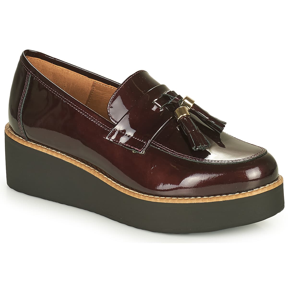 Women's Loafers Fericelli Bordeaux
