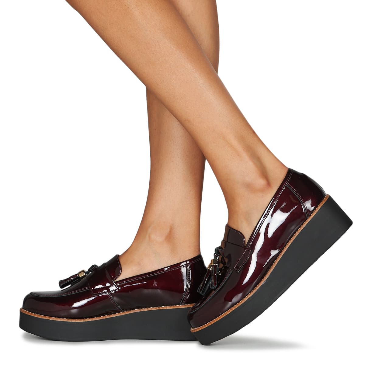 Women's Loafers Fericelli Bordeaux