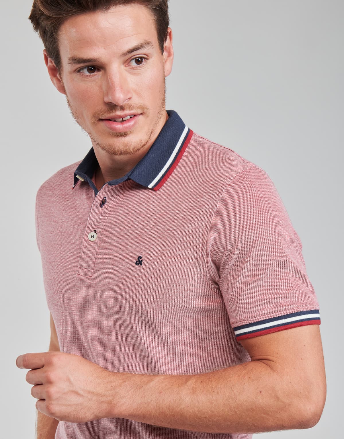 Men's Polo Shirts Jack & Jones Red