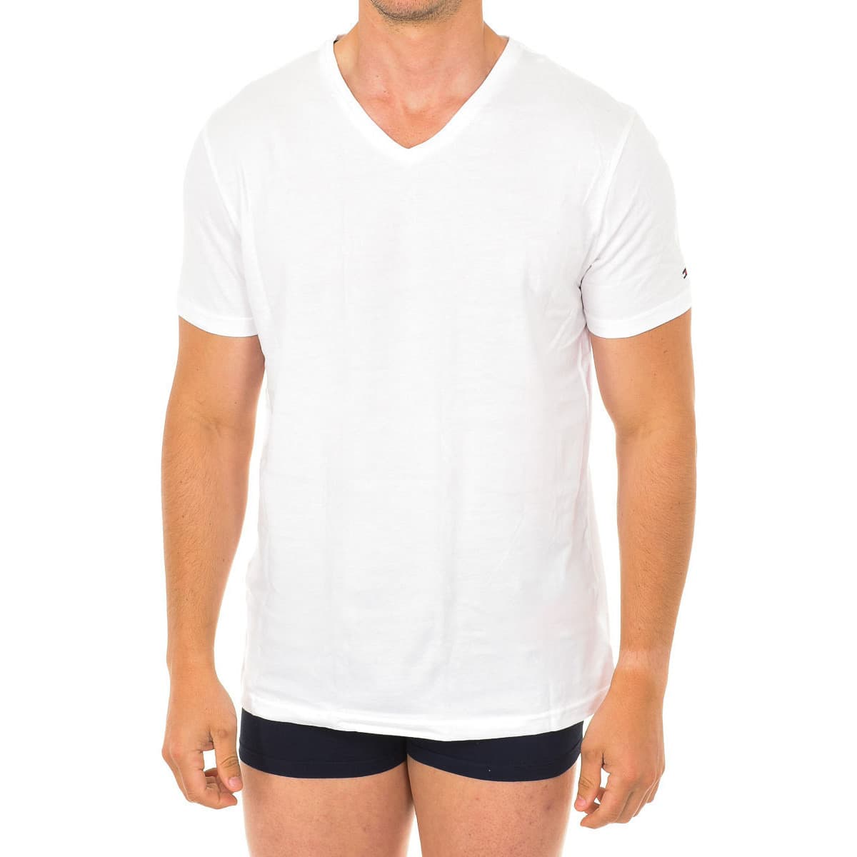 Men's T-Shirts Tommy Hilfiger White
