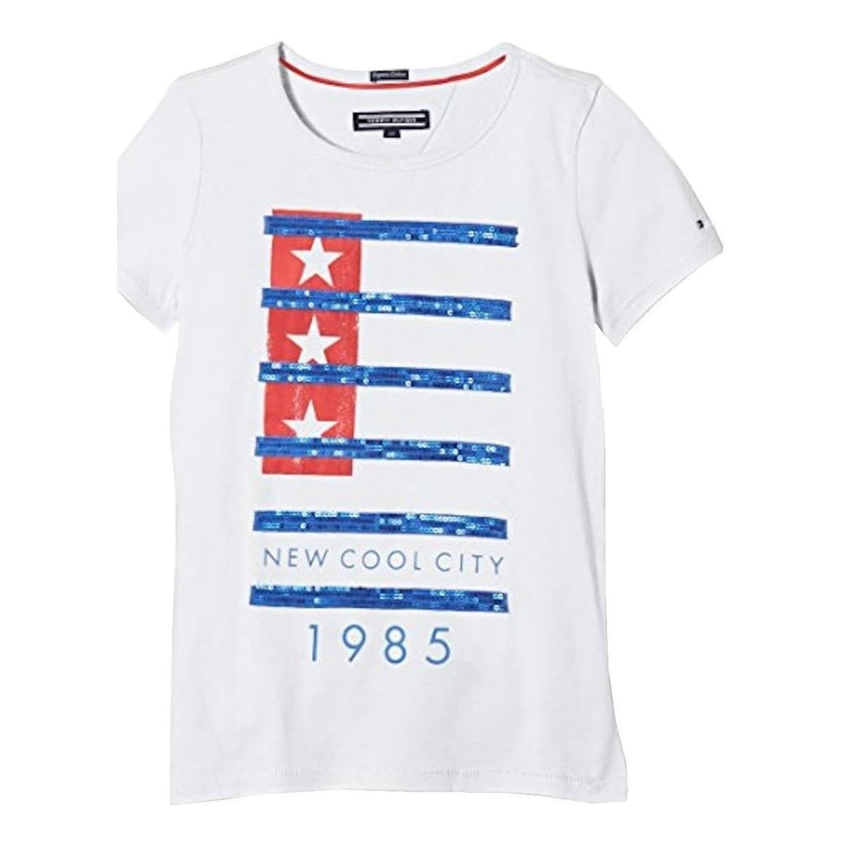 T-shirt με κοντά μανίκια Tommy Hilfiger KG0KG01624 100