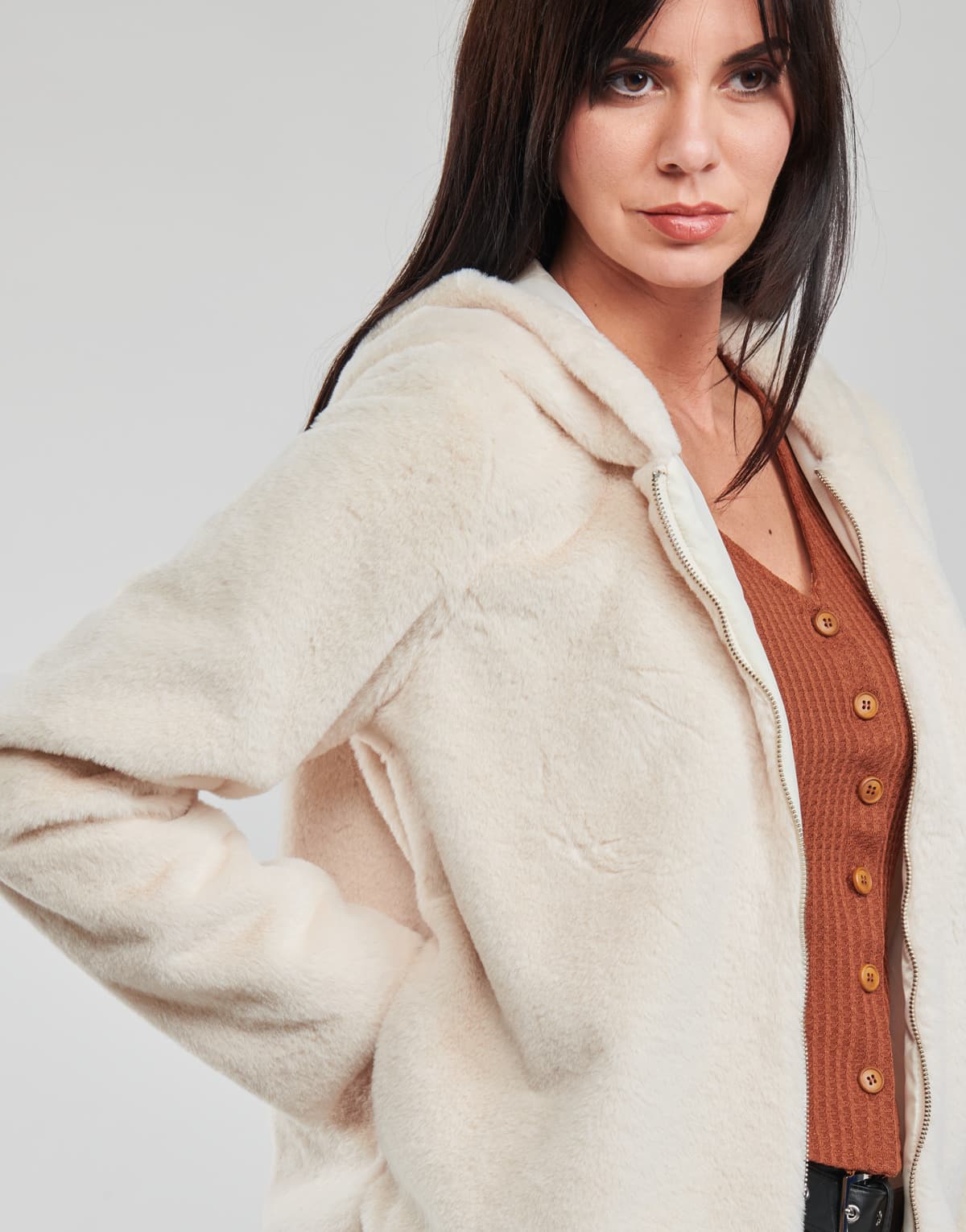 Women's Coats Moony Mood White