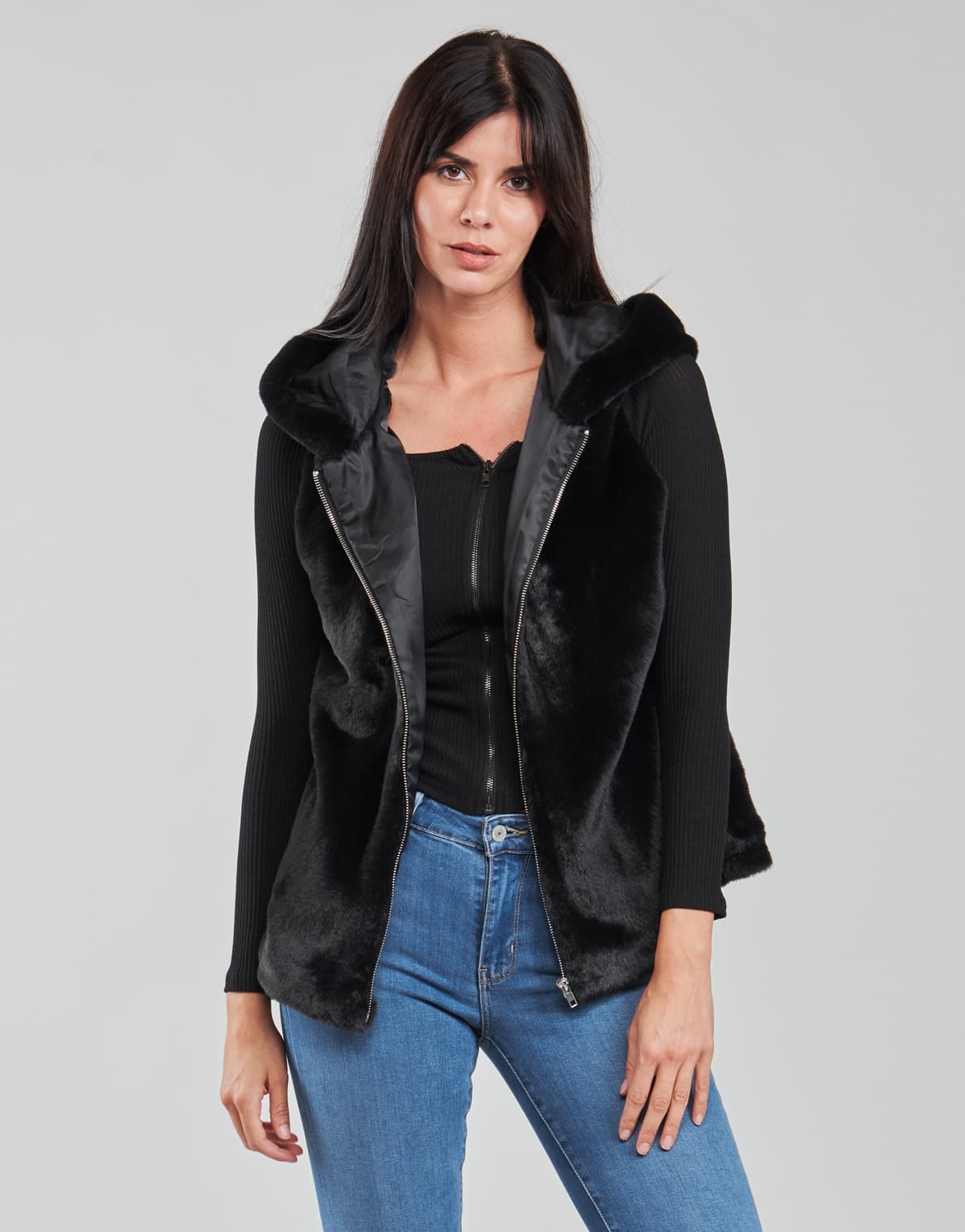 Women's Coats Moony Mood Black