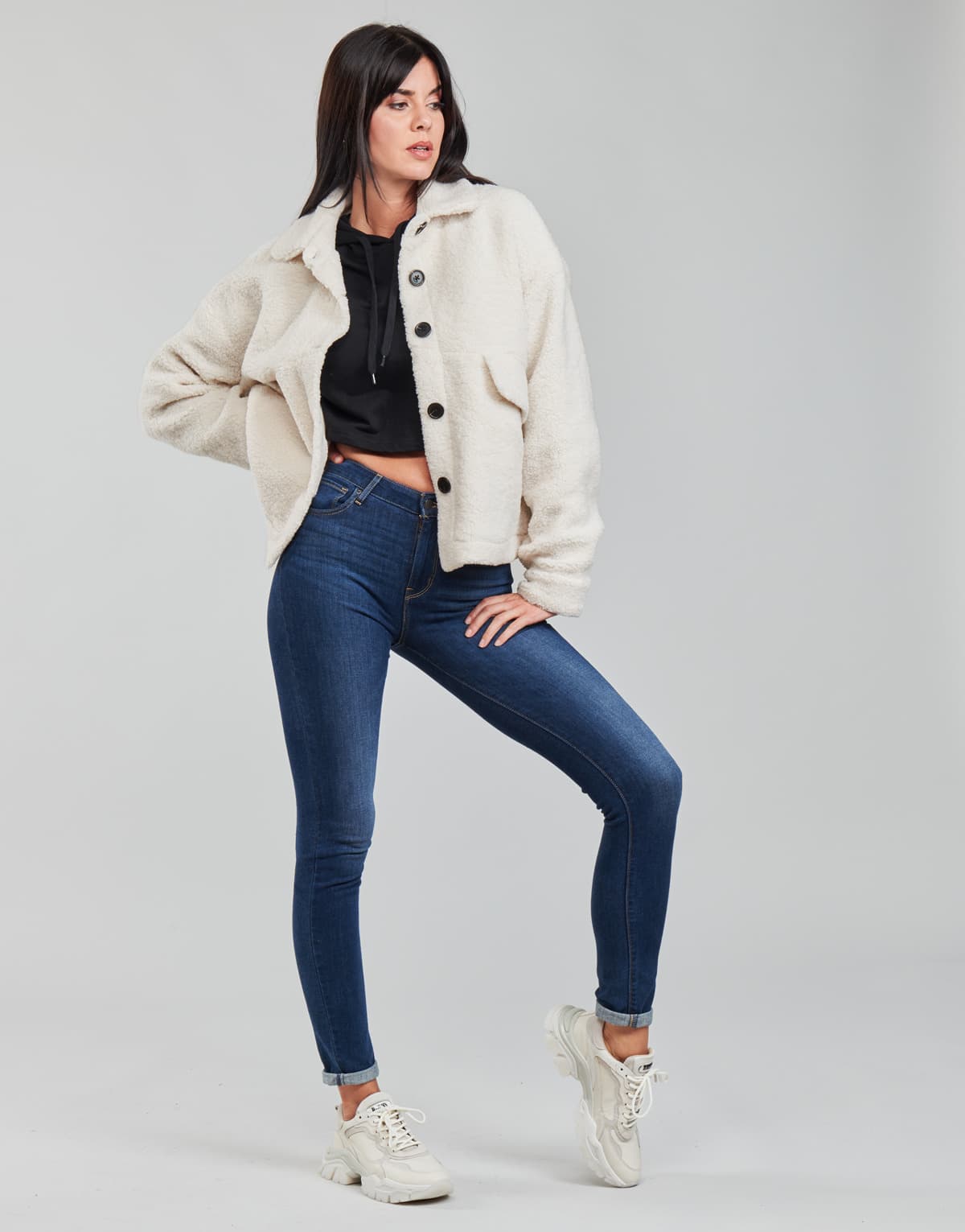 Women's Coats Yurban White