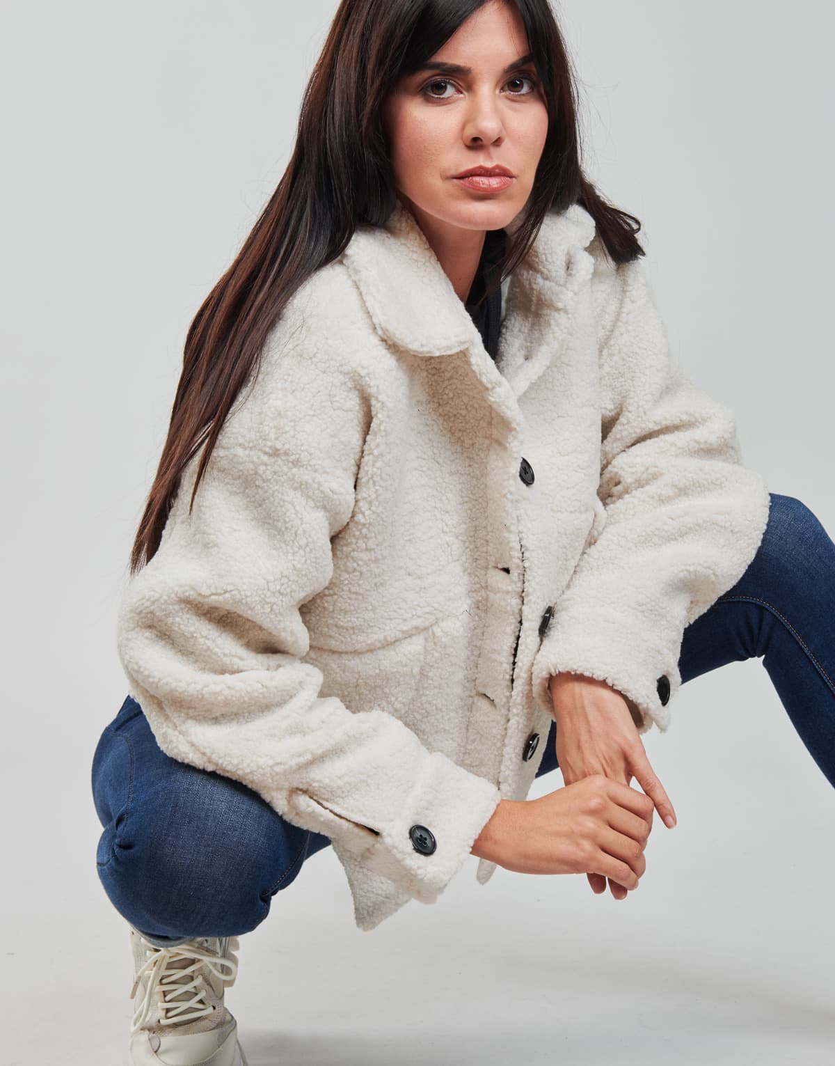 Women's Coats Yurban White