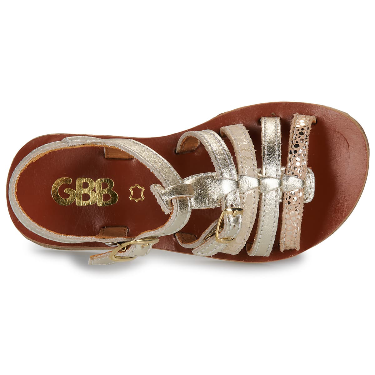 Girls' Sandals GBB Gold
