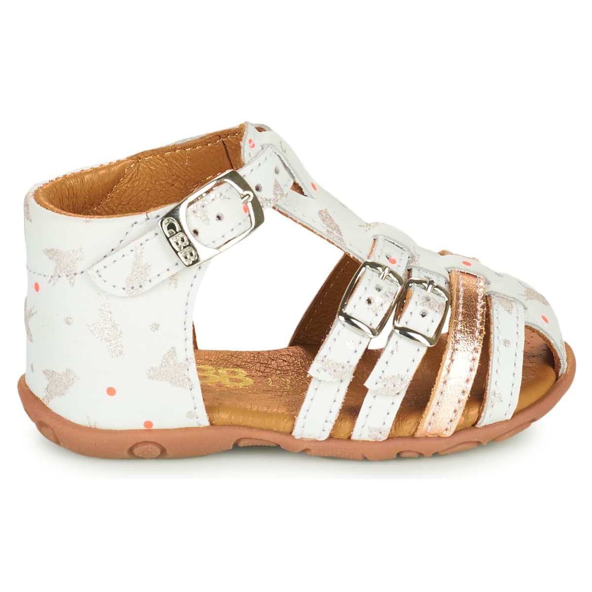 Girls' Sandals GBB White