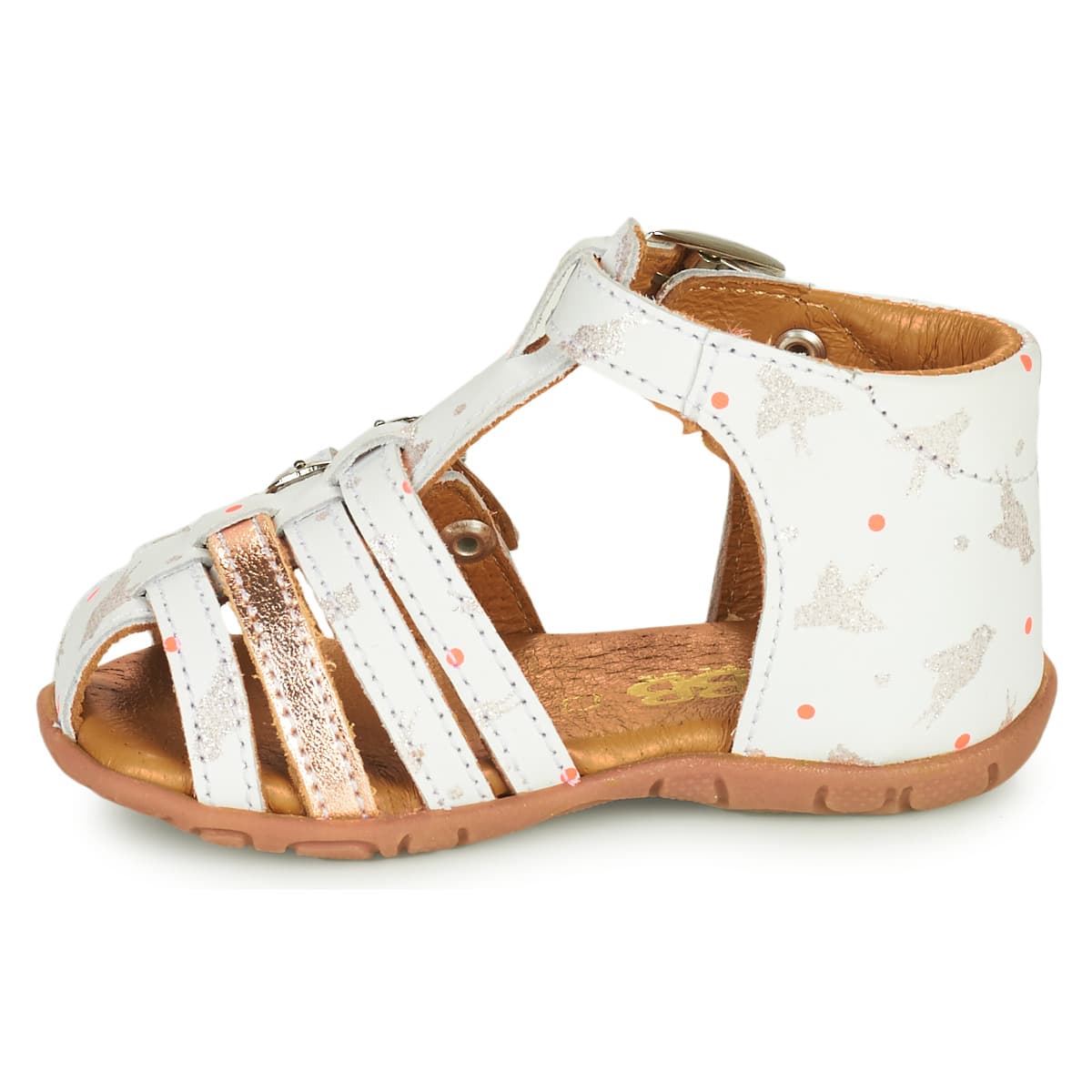 Girls' Sandals GBB White