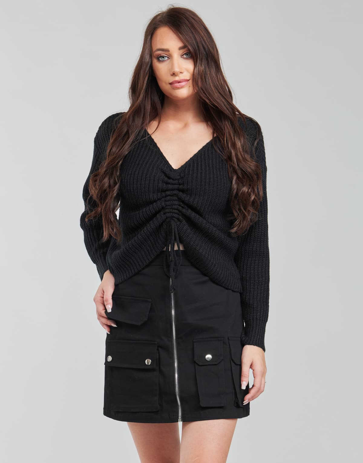 Women's Sweaters Yurban Black