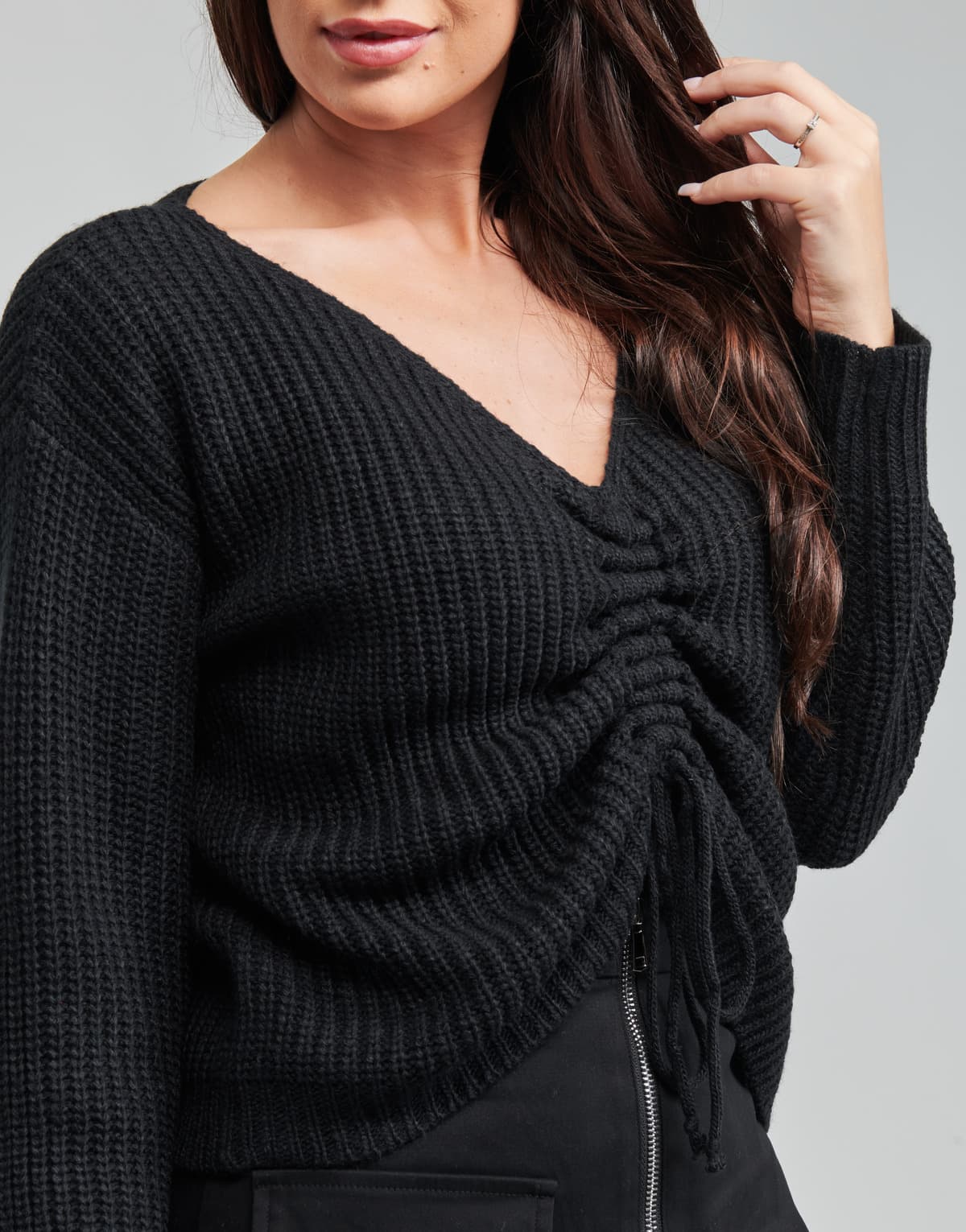 Women's Sweaters Yurban Black